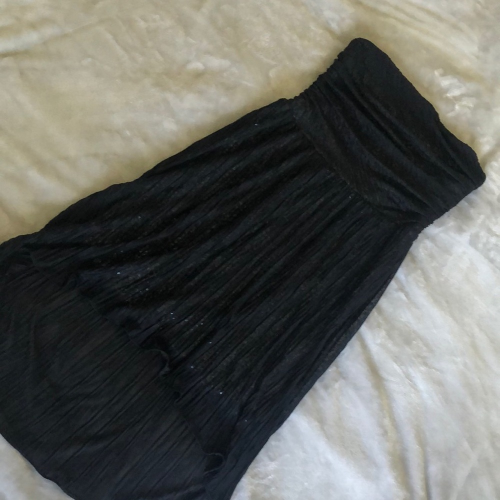 Express Dress - Strapless - size 8 black